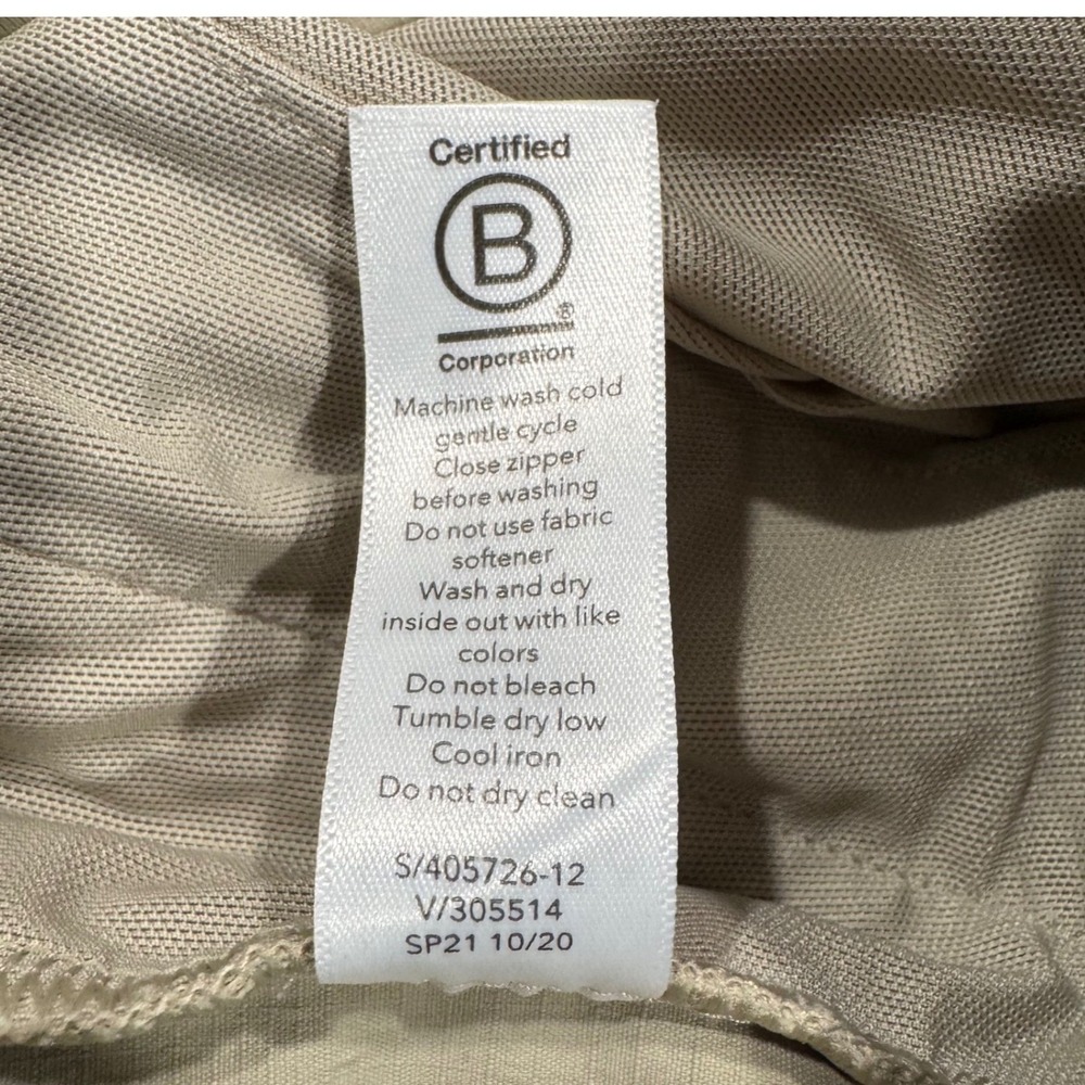 Athleta Trekkie North Jogger Pants Khaki Beige Womens Size 12 Hiking - Picture 6 of 8